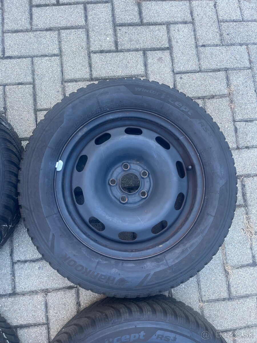 Zimná sada diskov VW 5x100 R15 - 4