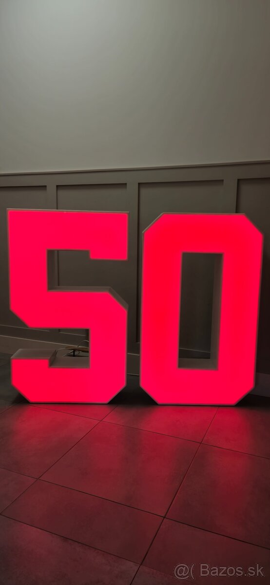 LED čísla na prenájom - 4