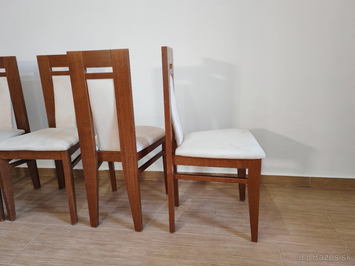 Jedálenský set z bukového masívu - 4