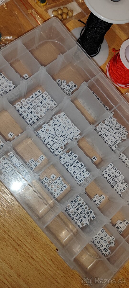 Materiál na tvorbu náramkov a kľúčeniek - 4