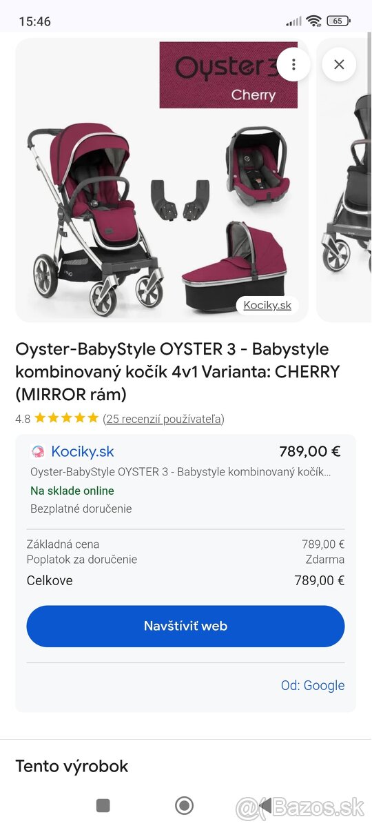 Oyster babystyle 3 cherry - 4