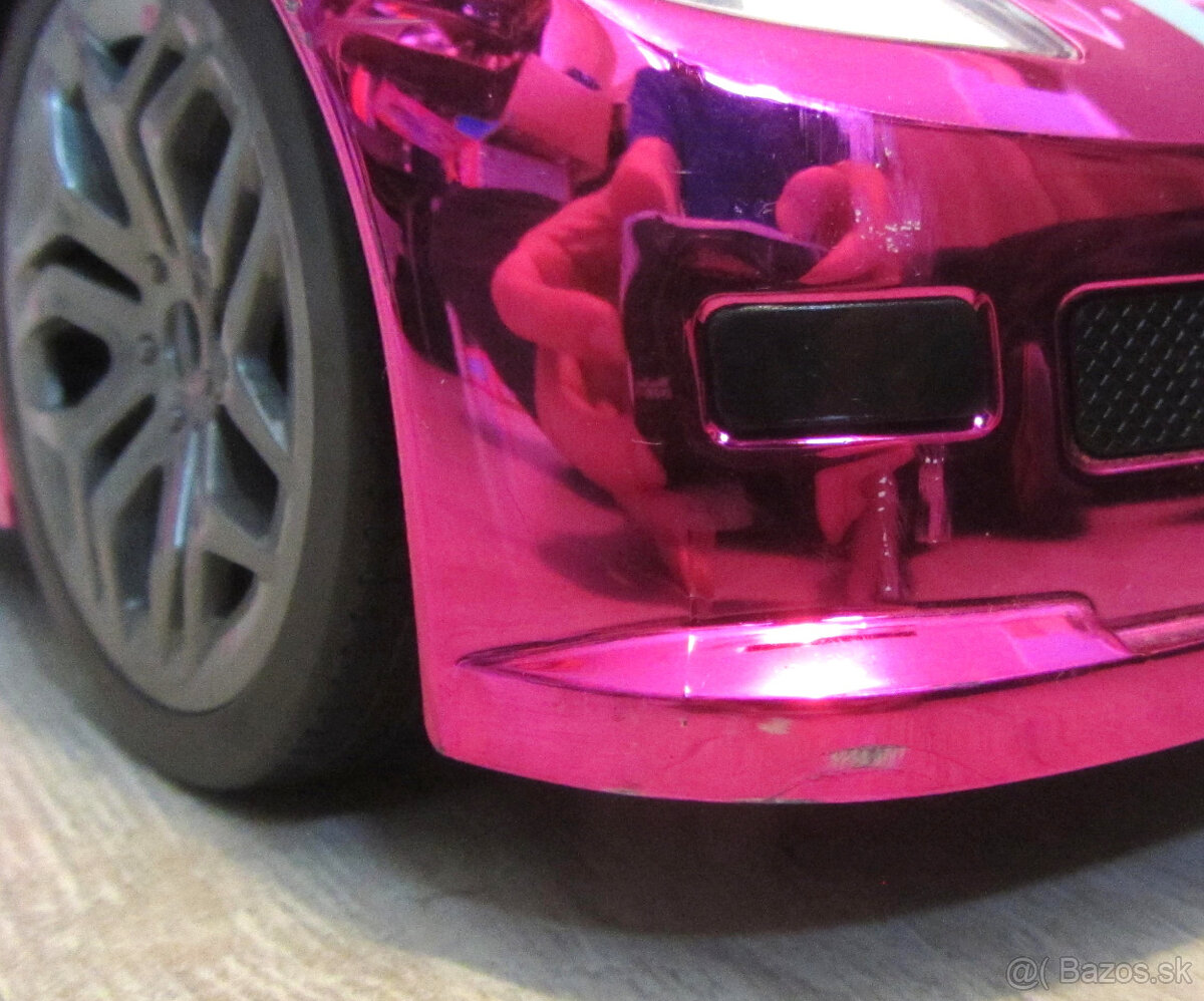 Barbie auto kabriolet na dialkove ovladanie. - 4