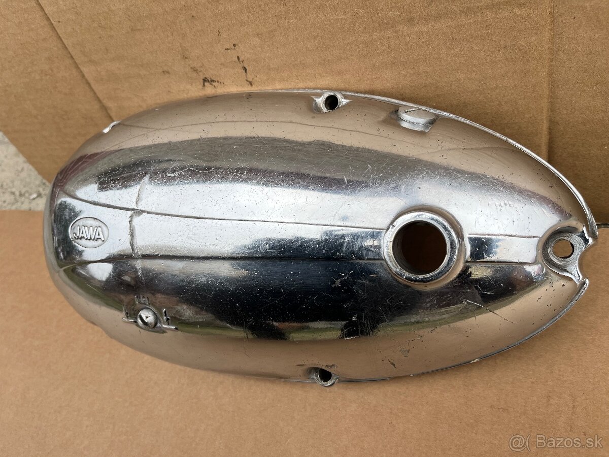 Bočňý kryt motora od stany spojky, JAWA 350 - 4