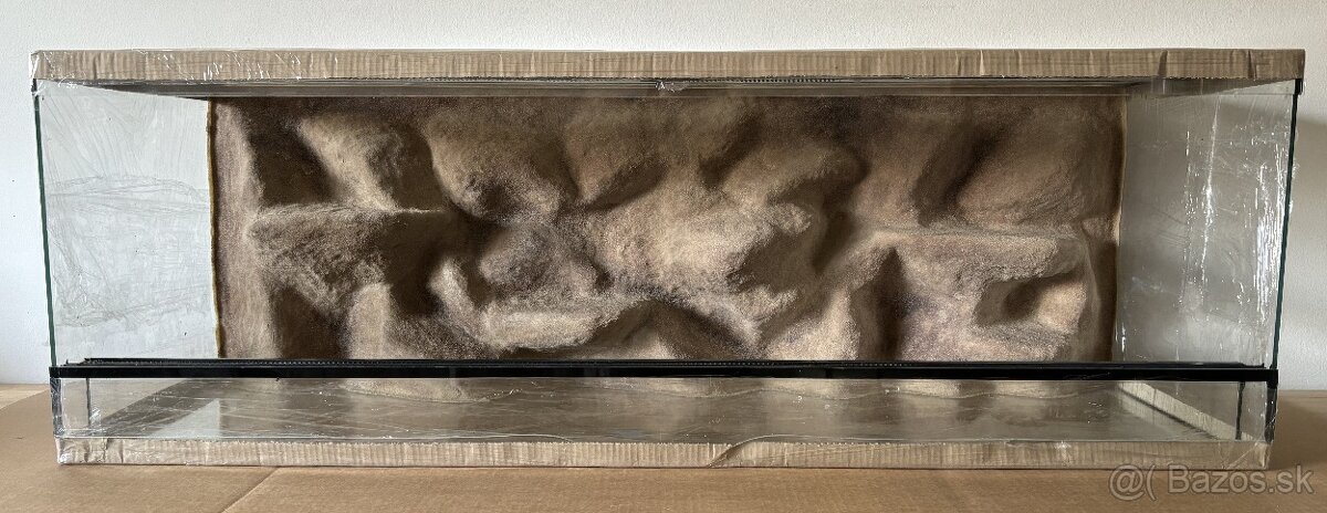 Terárium 120x40x40 s 3D stenou - 4