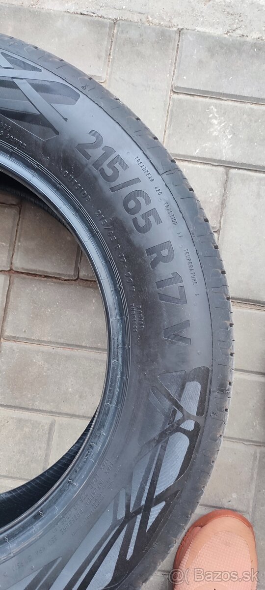 Letné pneumatiky Continental 215/65 R17 - 4