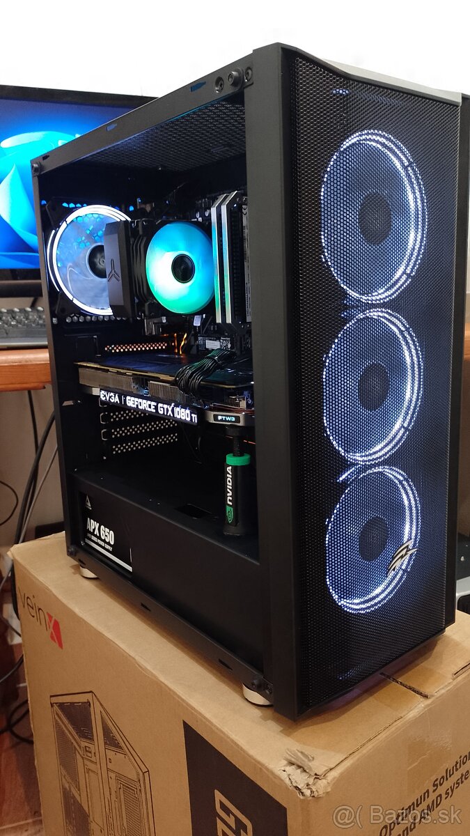 Herný PC – Ryzen 5 + GTX 1080 Ti 11GB +NVMe+ Win11 Pro + Off - 4