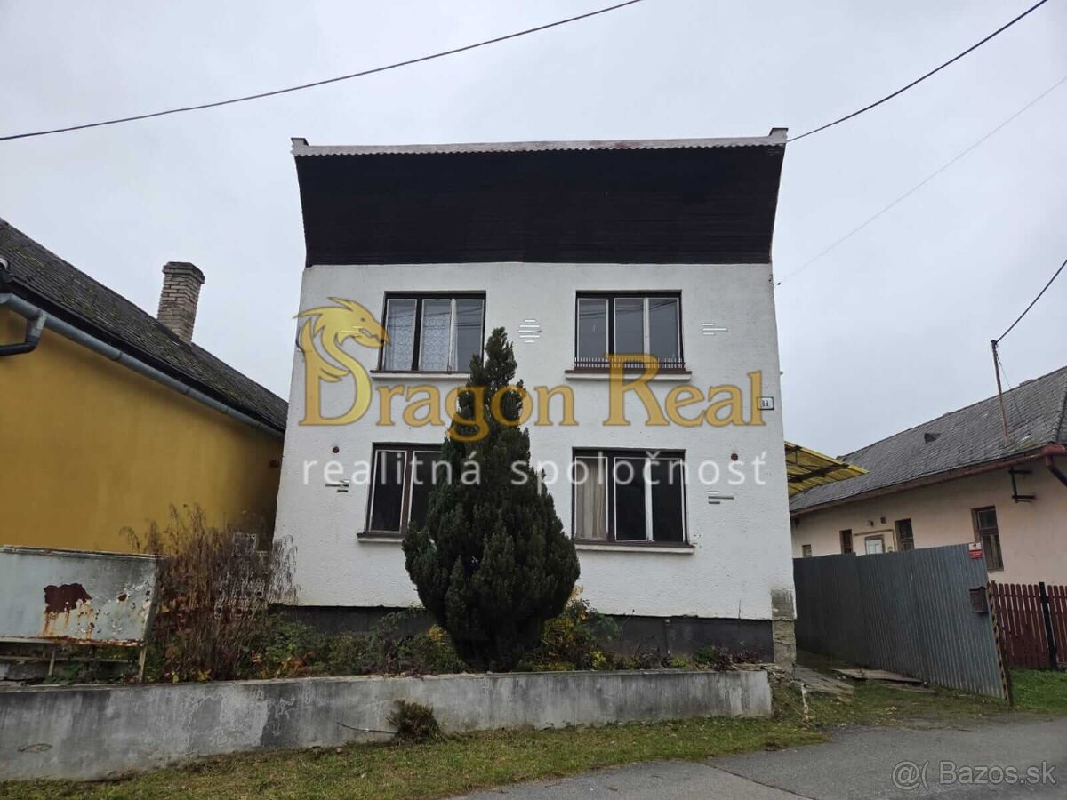 PREDAJ – 2 podlažný rodinný dom – DUBOVICA okr. Sabinov - 4