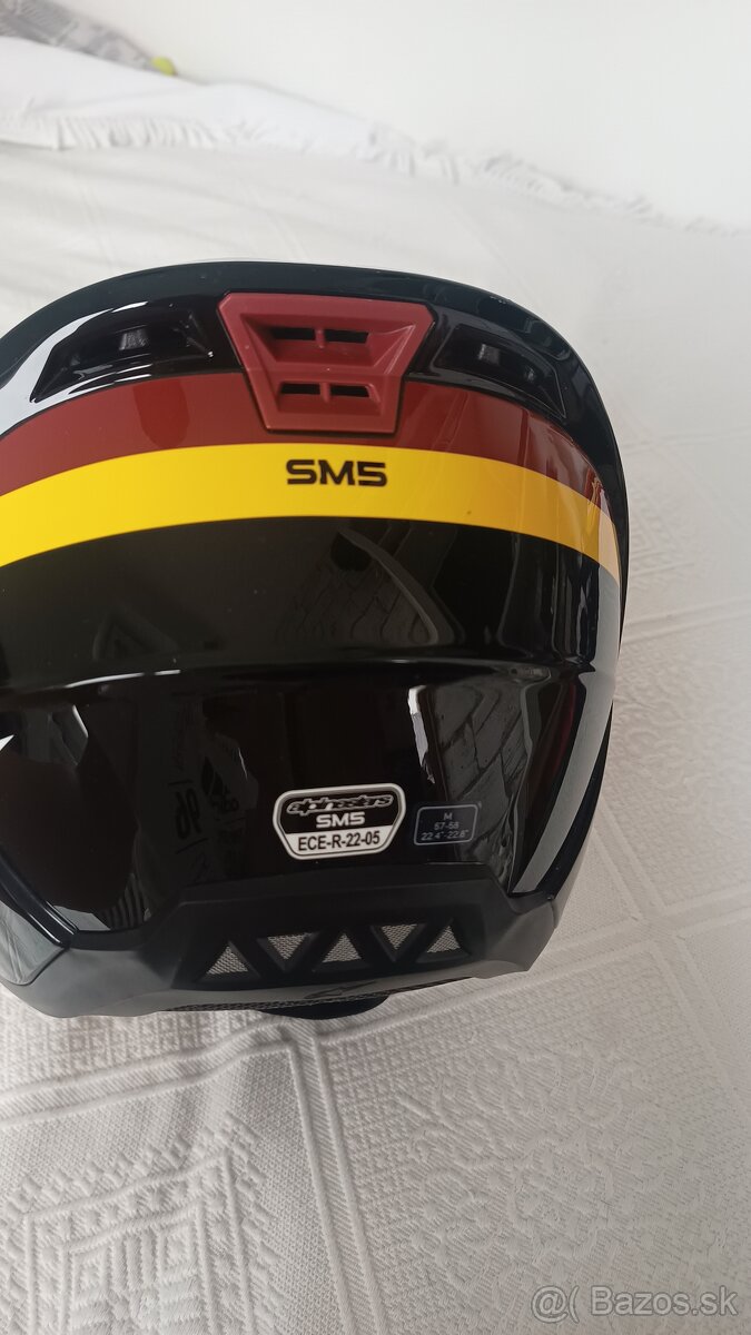 motokros prilba ALPINESTARS SM5 velkost M (57-58 cm) - 4