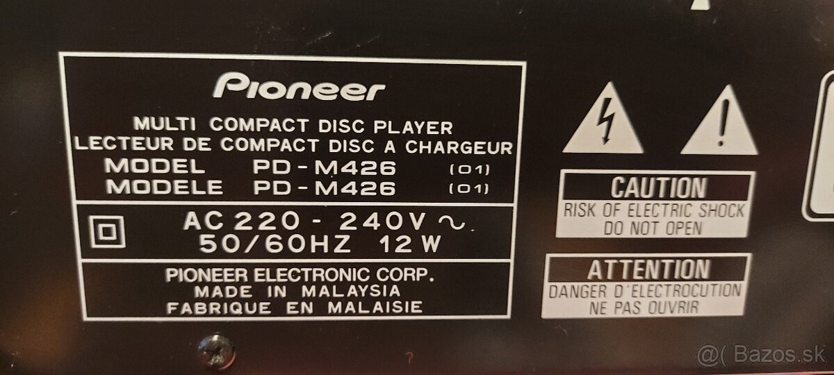 Predám CD meniče Pioneer a Kenwood - 4