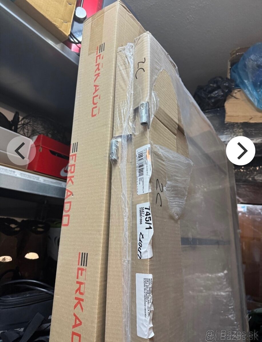 2x falcové dvere so zárubňami - 4