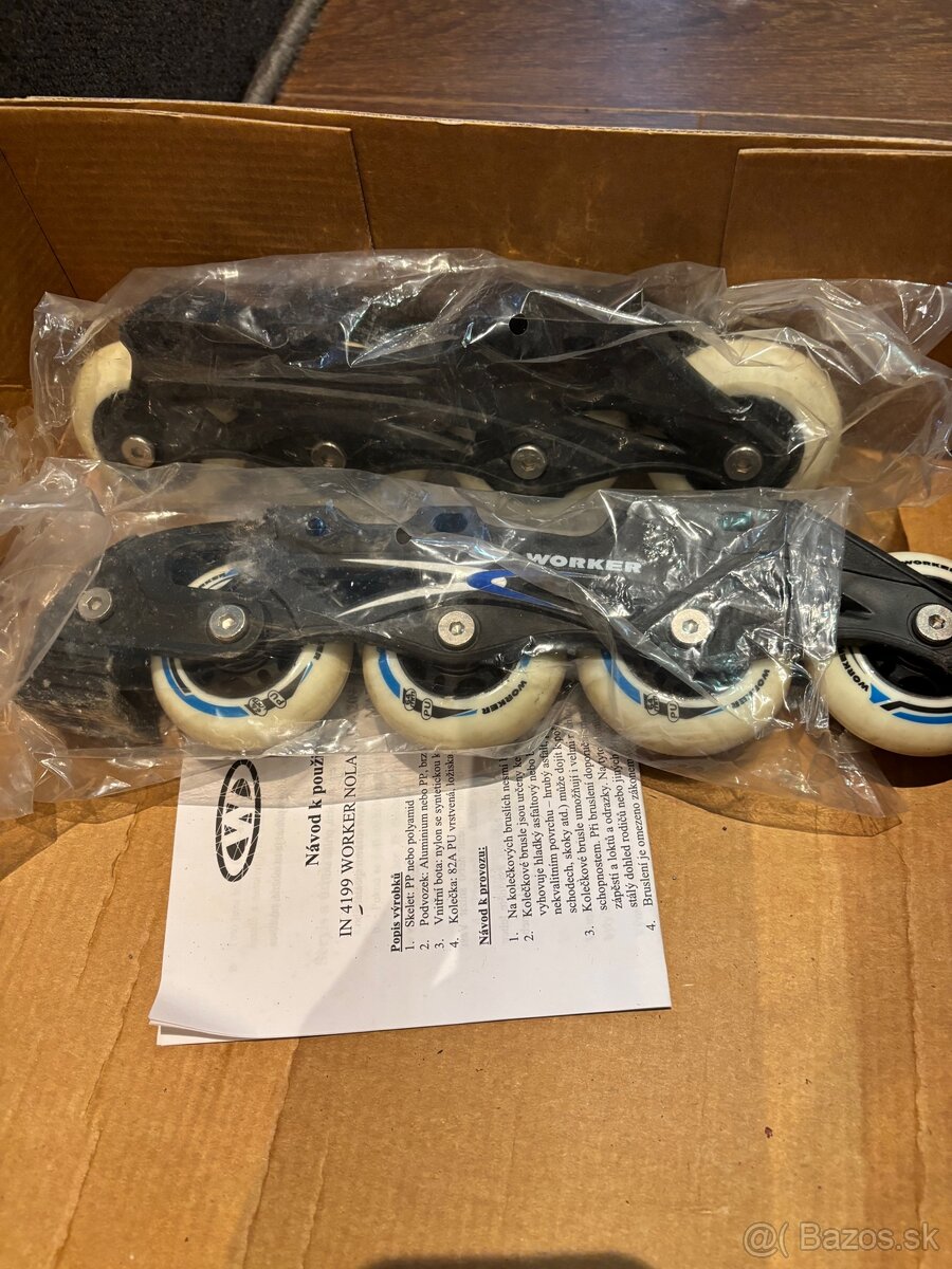 Detské nastaviteľné korčule 2v1 - 4