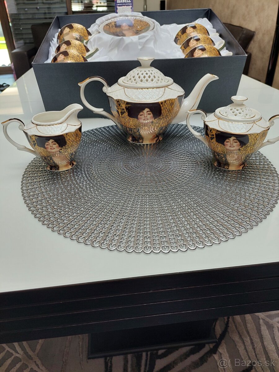 Luxusná porcelanová súprava GUSTAV KLIMT - 4