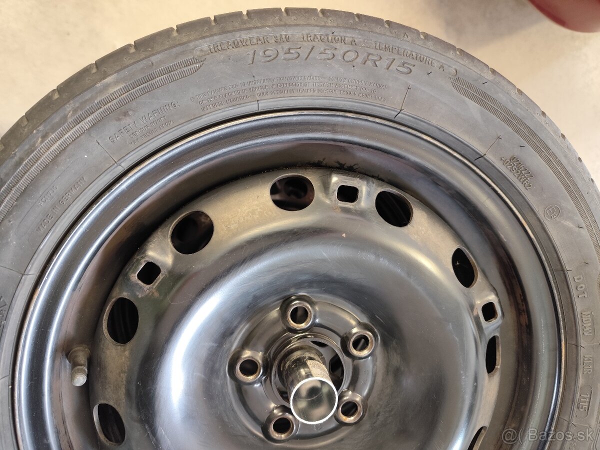 Škoda VW originál plechové disky - 4