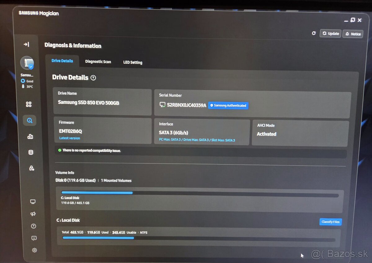 Samsung SSD 850 EVO 500GB - 4