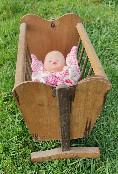 mini retro kolíska - 4