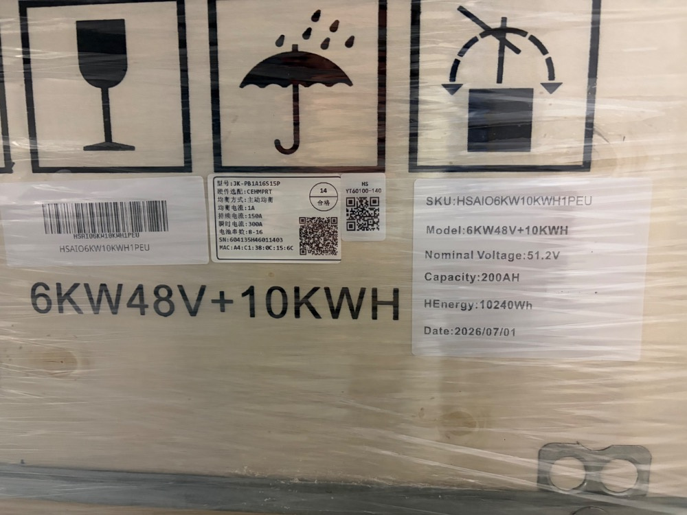 Solární invertorový systém Humsienk NOVA 6kW - 4