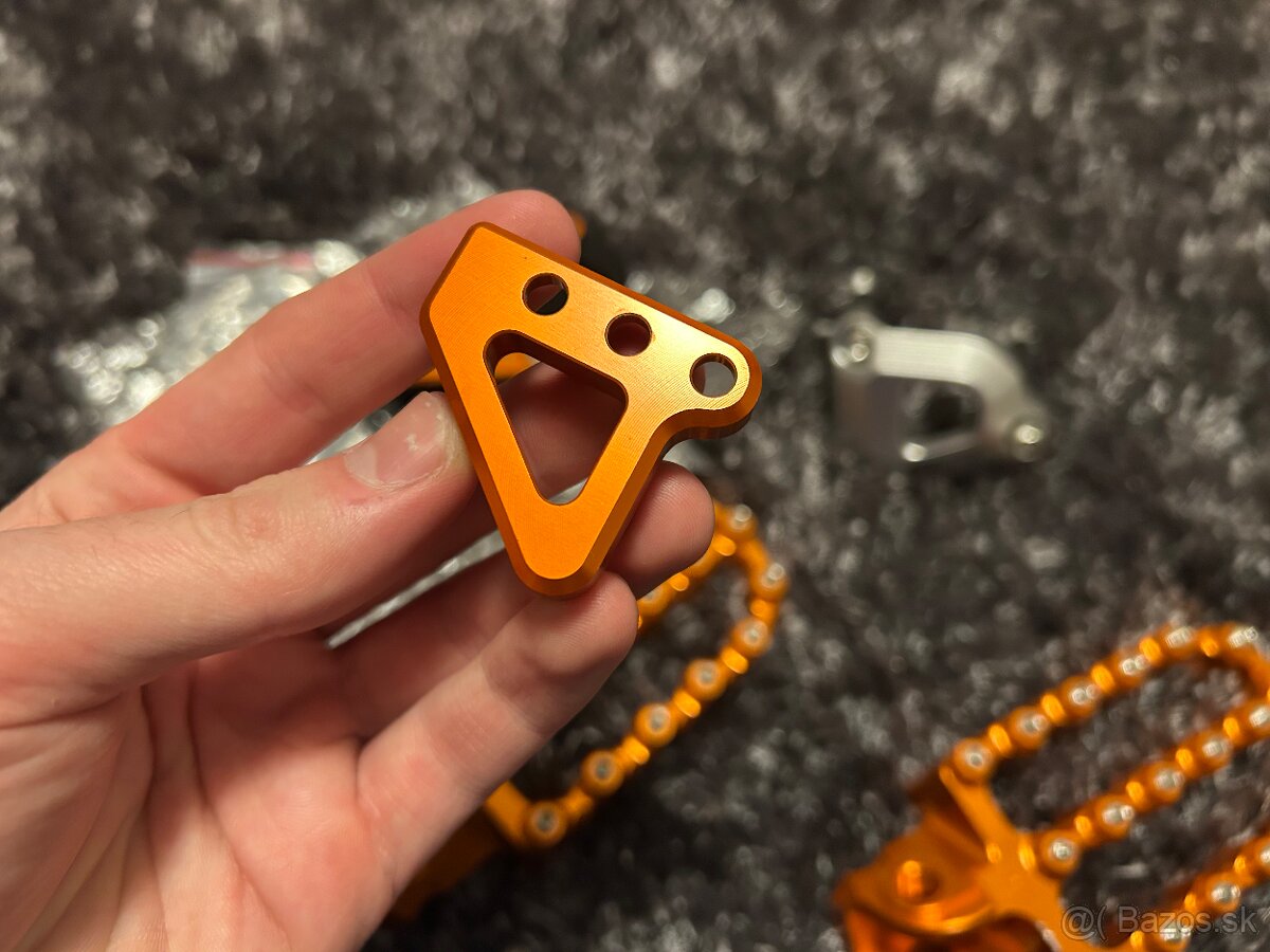 Ktm 1X90 ADV cnc diely, stupacky set - 4