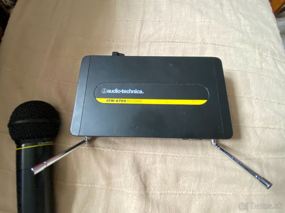 Audio Technica UHF bezdrotovy mikrofon - set - 4