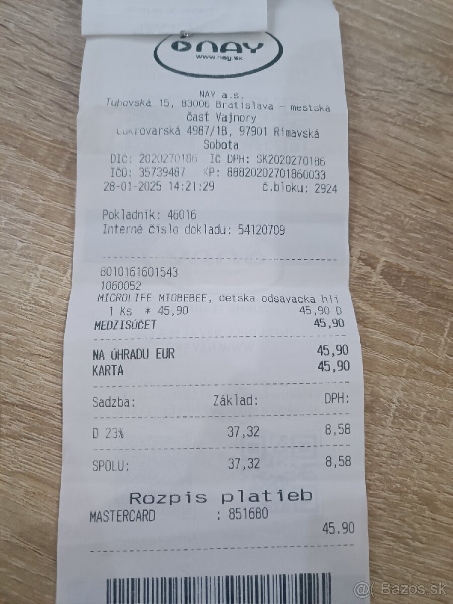 Odsavacka hlienov - 4