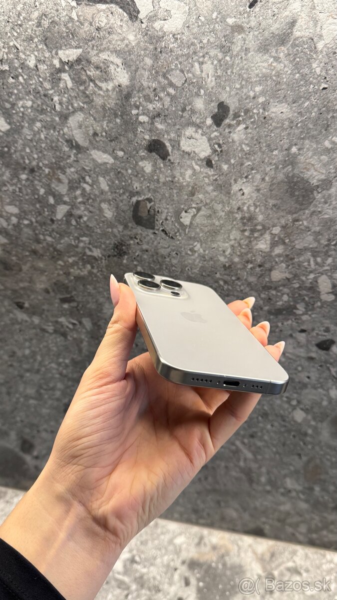iPhone 15PRO 256gb prírodný titán - 4