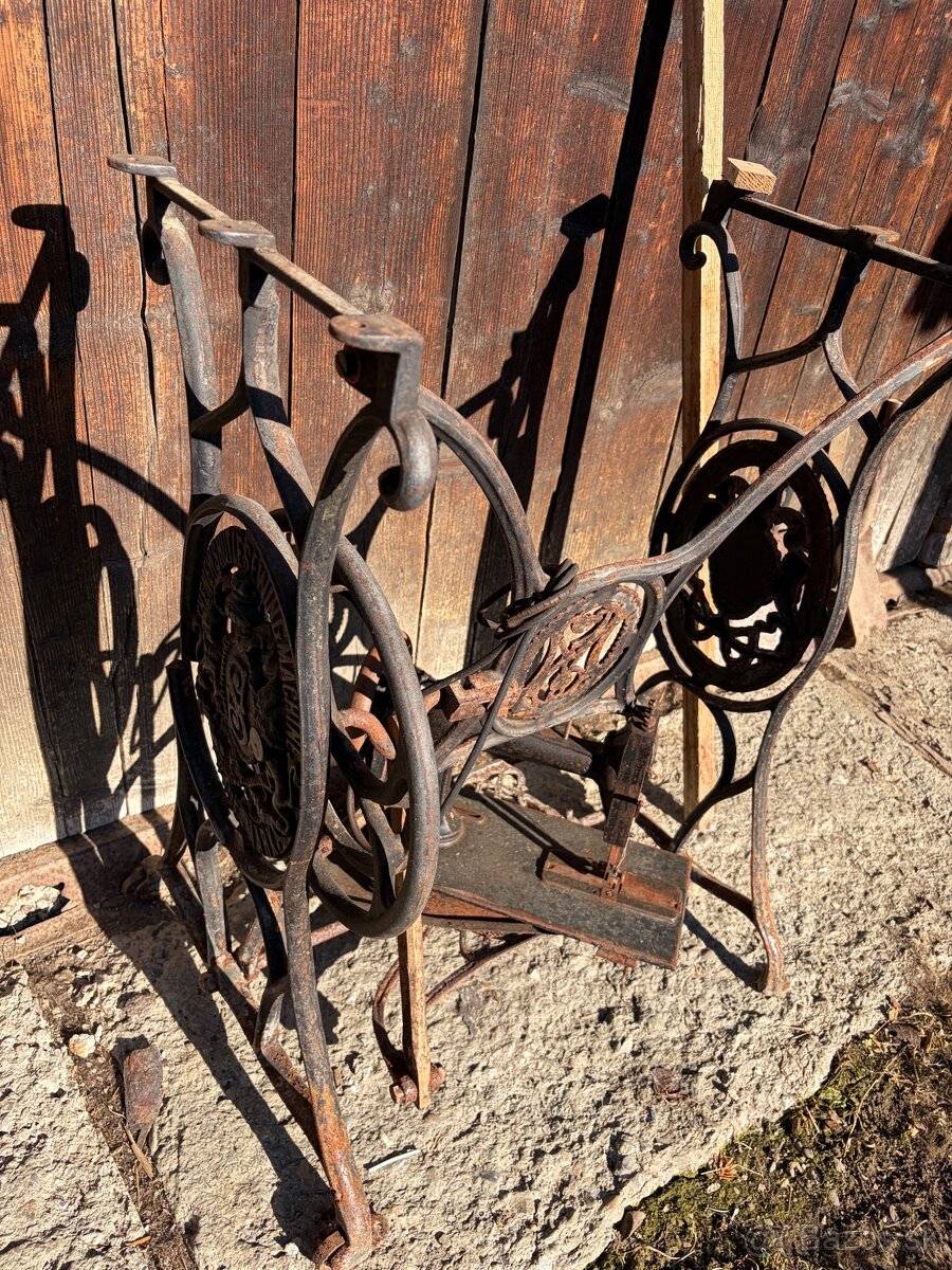 Predám Starožitný šiaci stroj Bradbury Oldham - 4