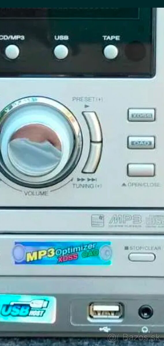 HiFi Bluetooth USB mp3 CD kazeťak RDS - 4