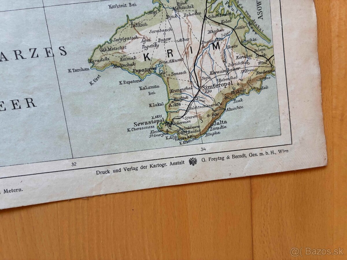 Rak.-uhorská mapa Ostfront - 4