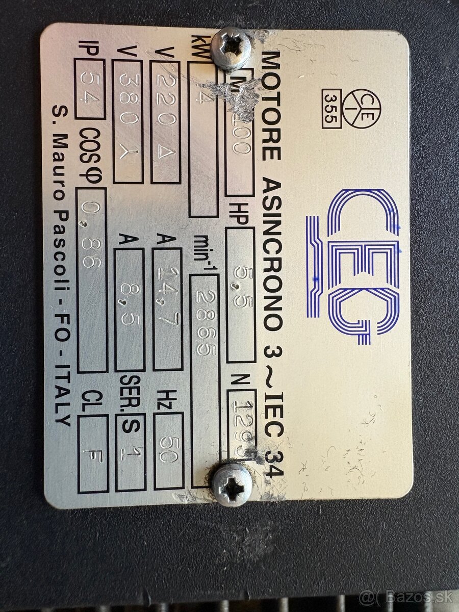 Elektromotor 4kW - 4