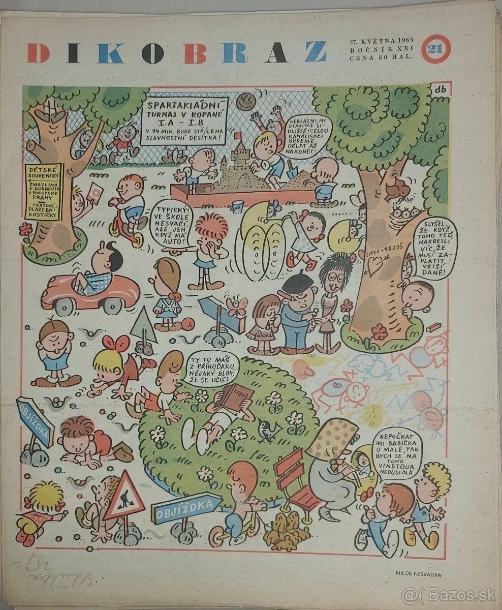 DIKOBRAZ - komplet ROČNÍK 1965 - 4