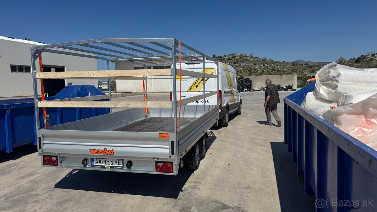 Prenájom prívesného vozíka / 417x215x155 cm - 4