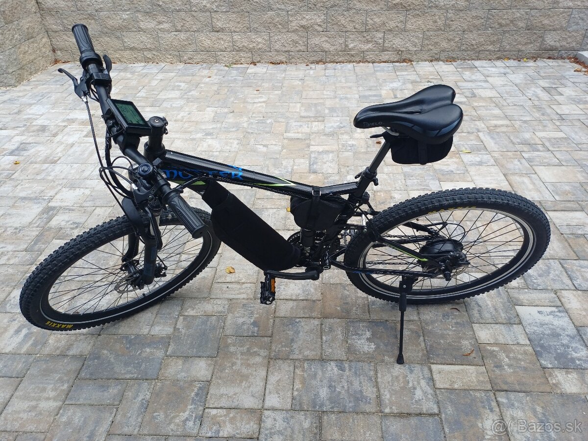 Predám celoodpružený ebike 27,5" - 4