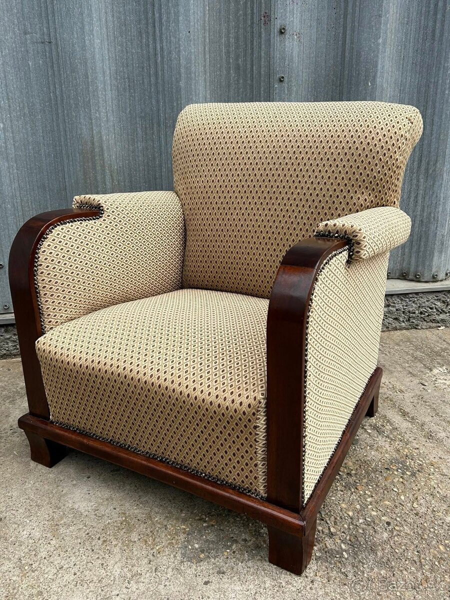 Kreslo art deco - F183 - 4