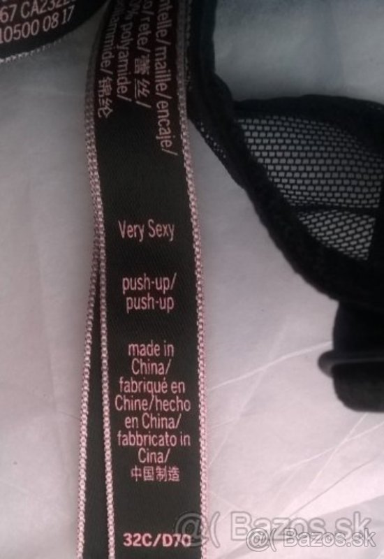 Predám Victoria Secret podprsenku Very Sexy čierna - 4