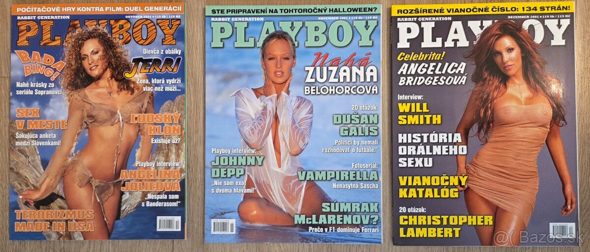 Playboy casopis r.2001 - 4