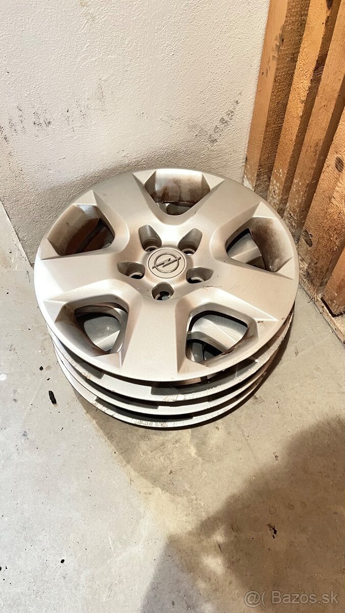 Predám plechové disky R16 Opel - 4