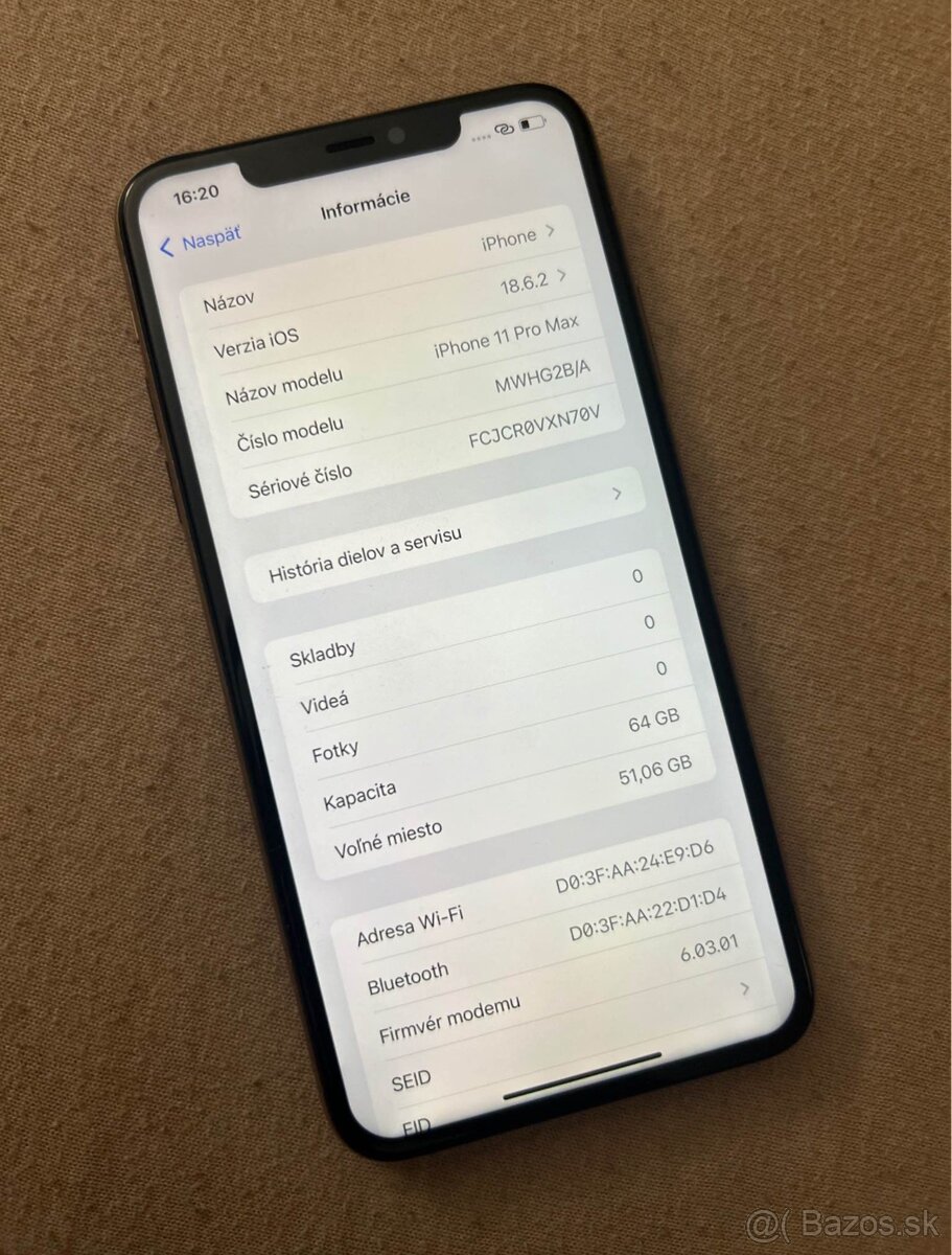 iPhone 11 pro max 64GB - 100% batéria - 4