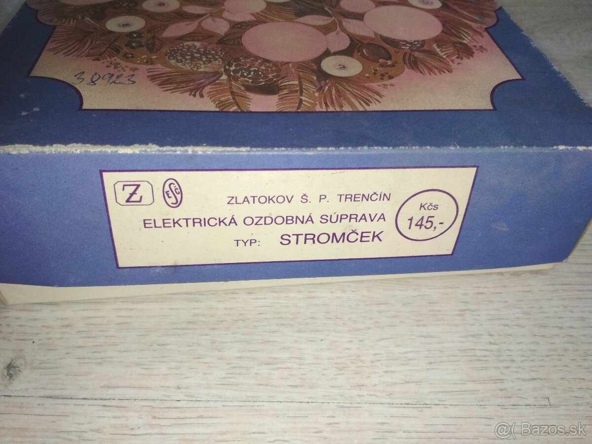 Vianočné osvetlenie Stromček Zlatokov - 4