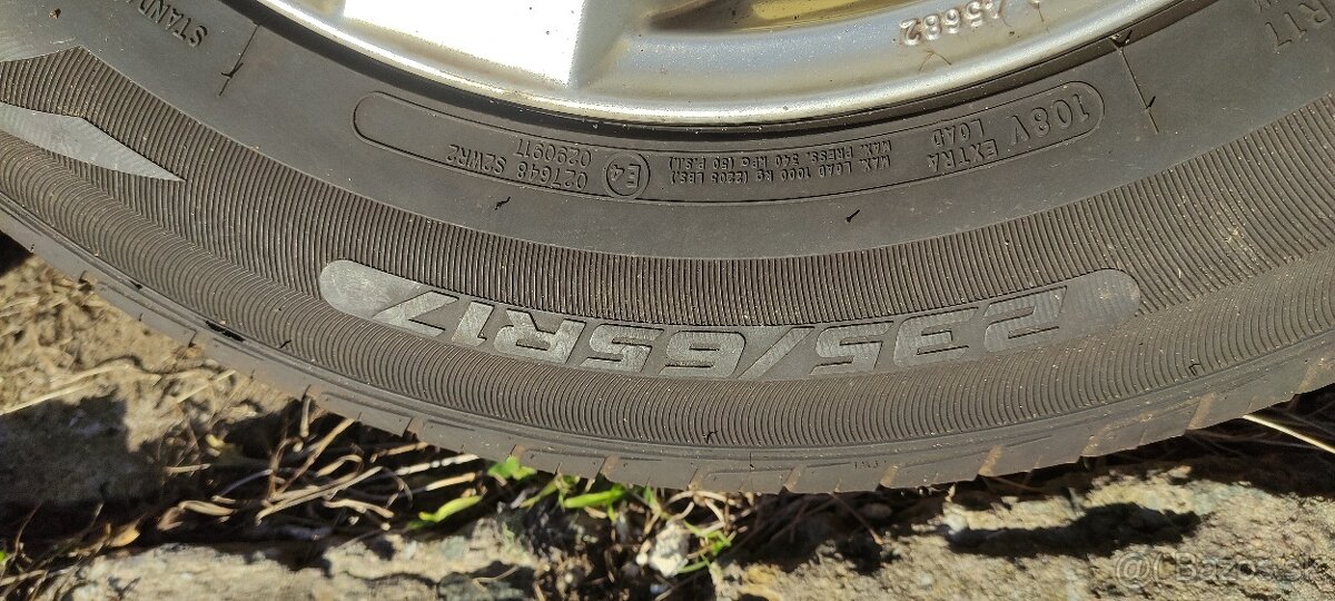 Dezent M R17 + letné pneumatiky 235/65 R17 - 4