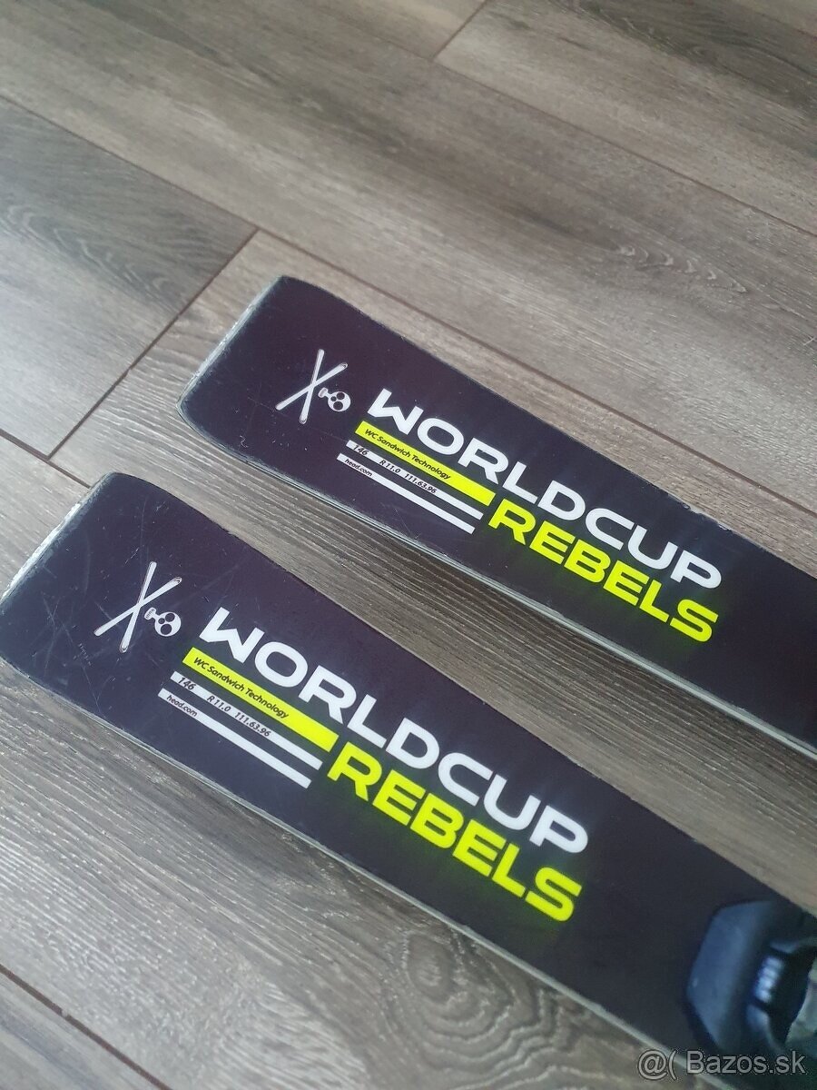 Predam lyze HEAD REBELS World Cup,dlzka 146 cm - 4