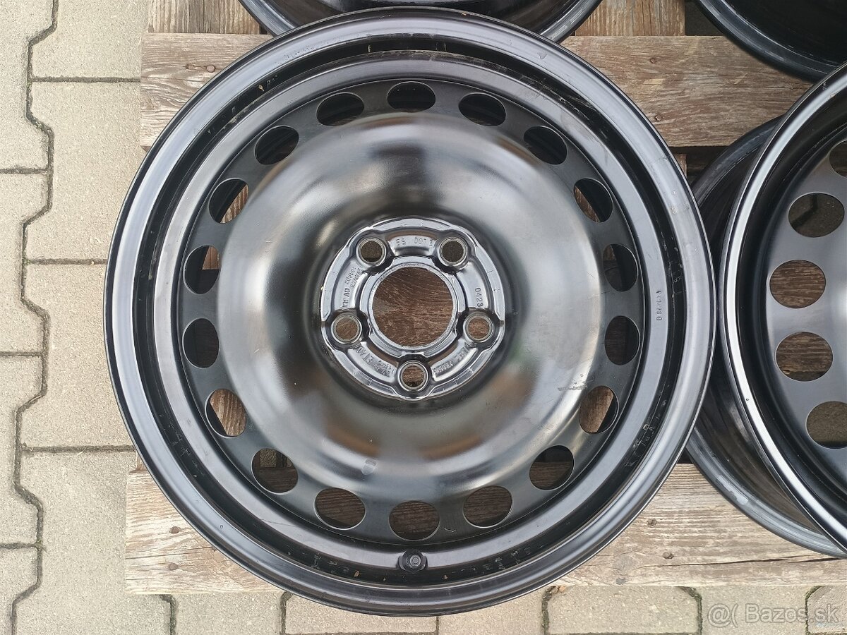 Orig. plechové disky VW, Škoda, Seat, Audi R15 5x100 ET40 - 4