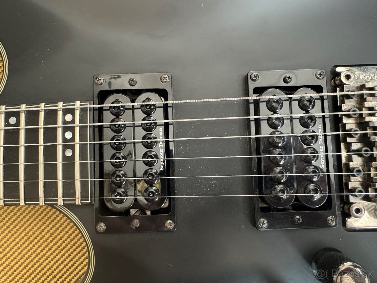 Schecter C-1 FR Blackjack (ľavoruká, ľavácka, pre ľaváka,LH) - 4