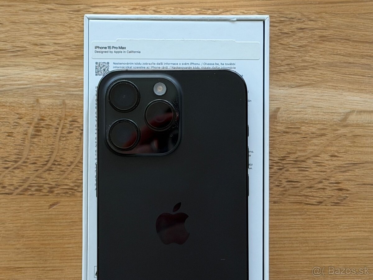 Predam iPhone 15 Pro Max 512GB Cierny - 4