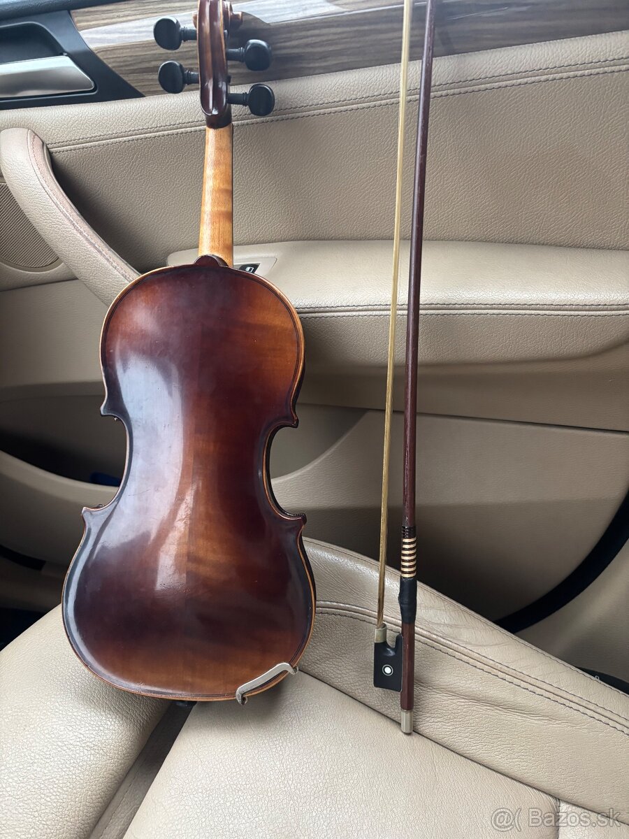 Predam husle 1/4 detske komplet ustrojene + slák - 4