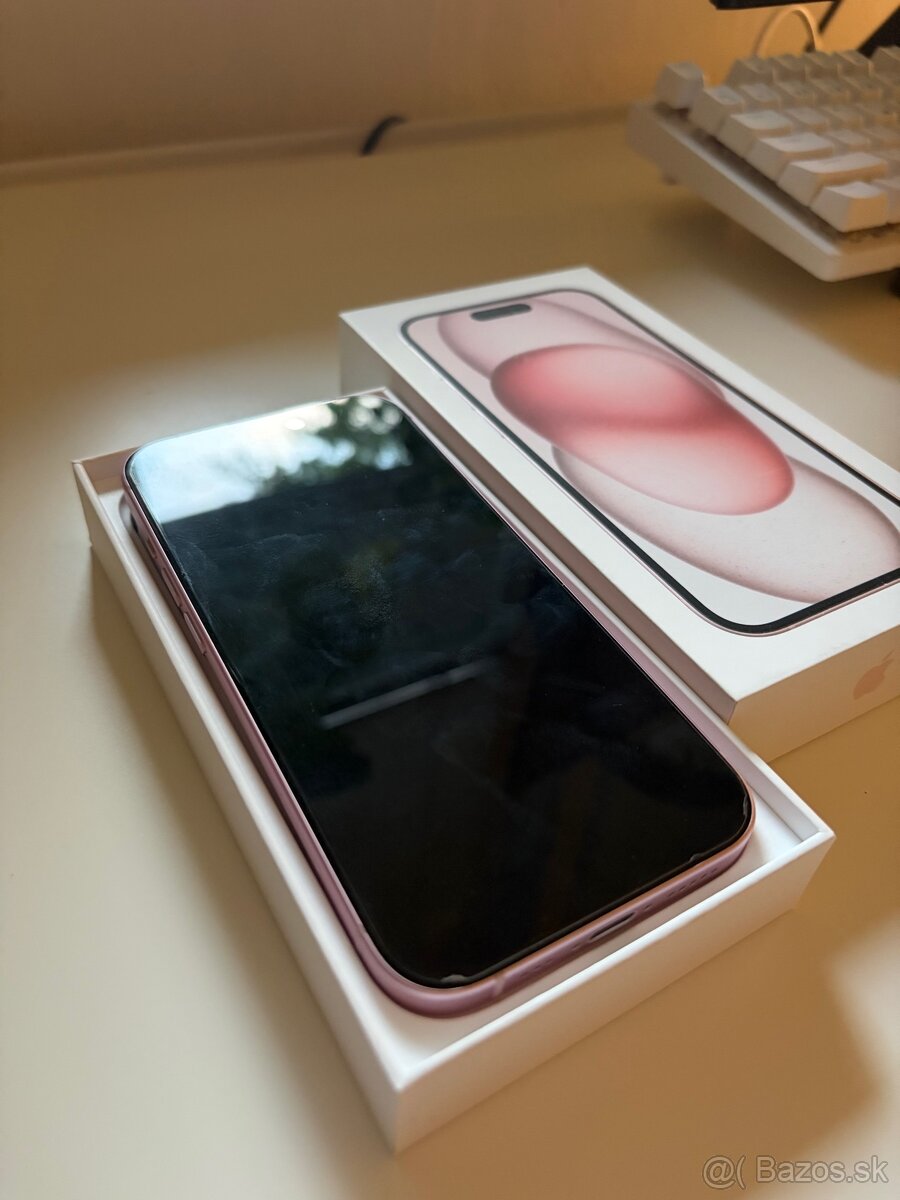 Iphone 15 128gb rúžový - 4