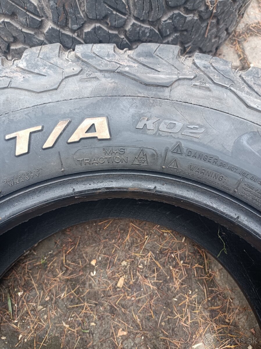 BFGoodrich 255/70r16 - 4