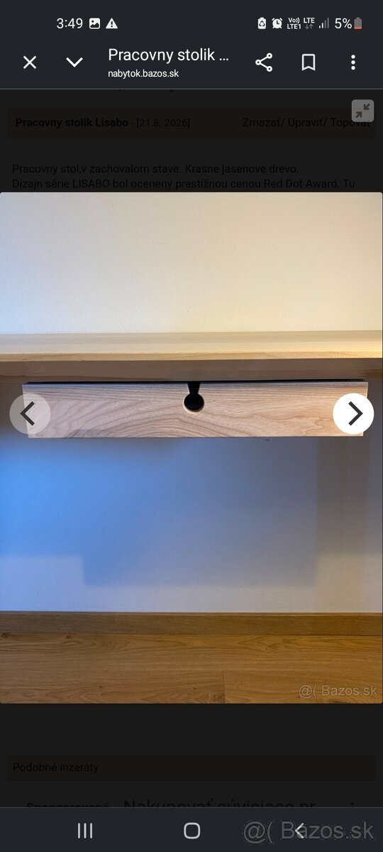 Stol ikea Lisabo - 4