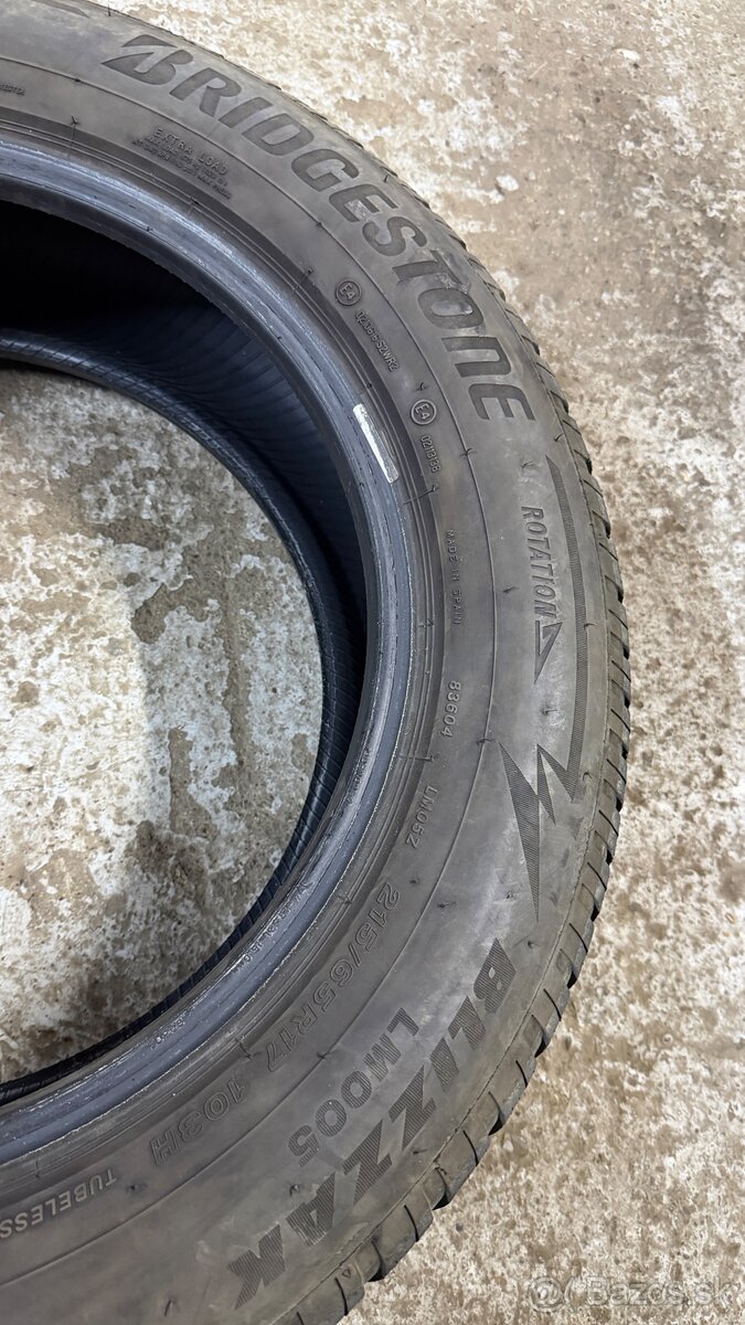 2x zimné pneu 215/65 r17 - 4