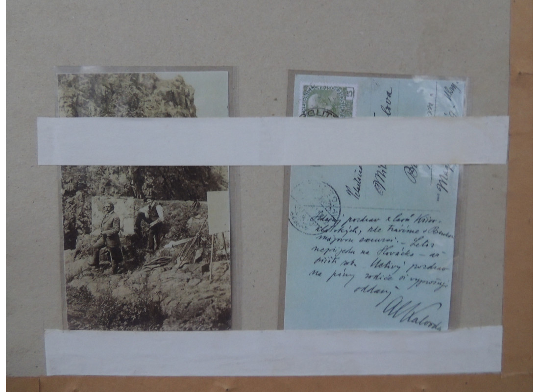 Neznámy slovenský autor- Martin Benka a Alois Kalvoda v ple - 4