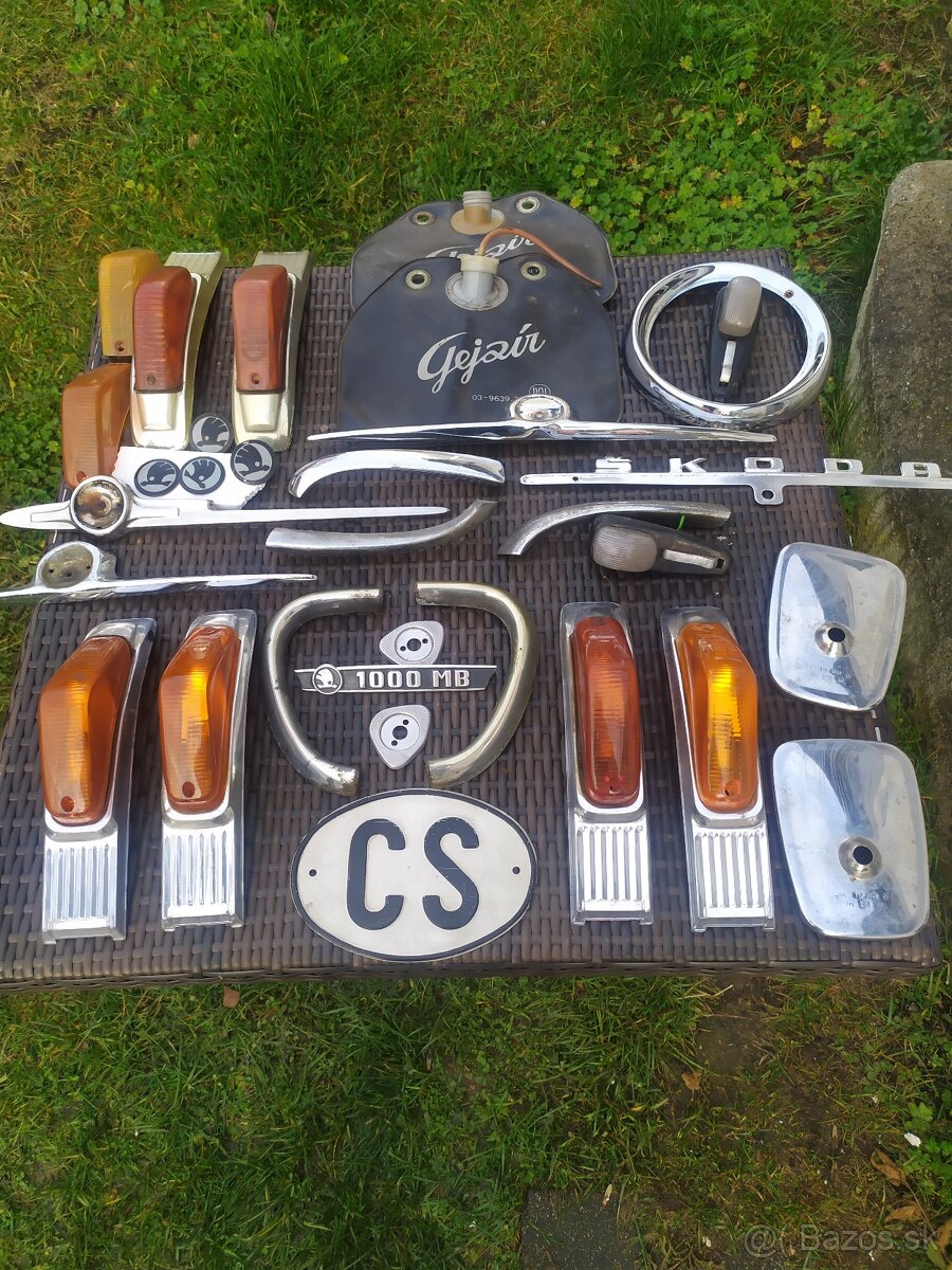 škoda 1000 MB na rozebrání náhradní díly - 4