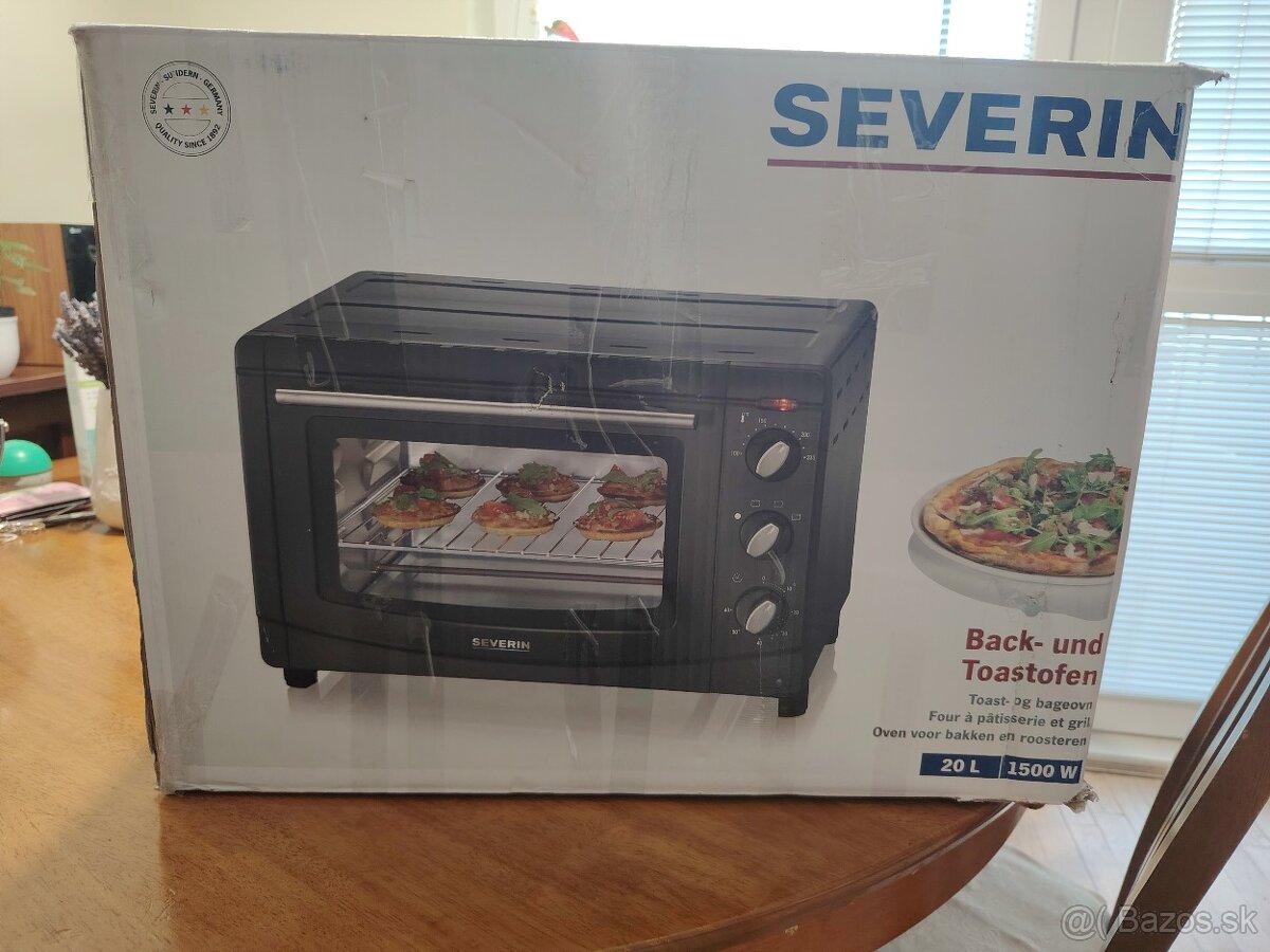 Severin mini rúra 2067 1500W 20L - 4